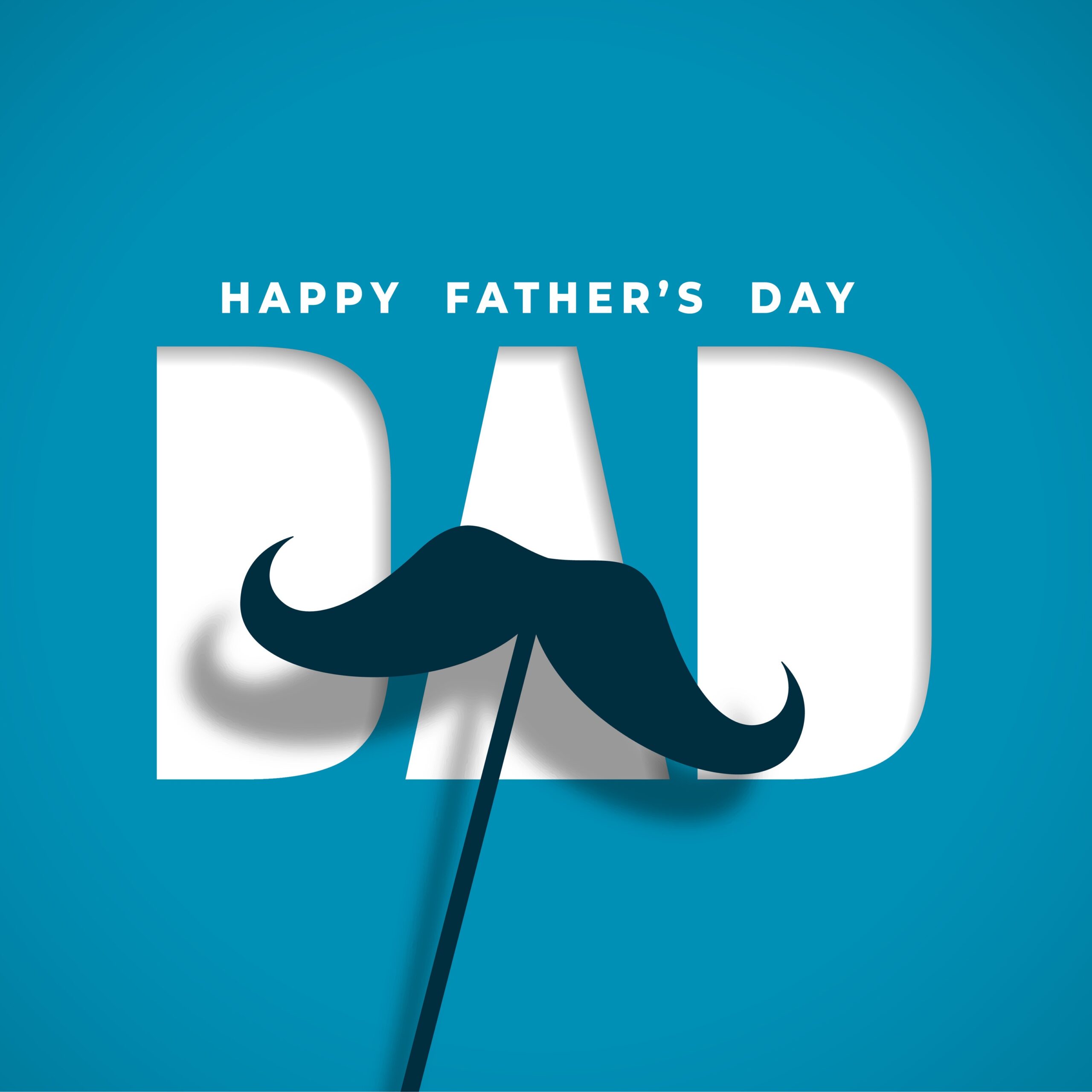 happy fathers day wishes card in papercut style design happy fathers day wishes card in papercut style design